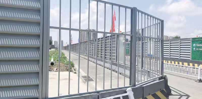 咸阳装配式百叶钢构围挡（合肥市政围挡）